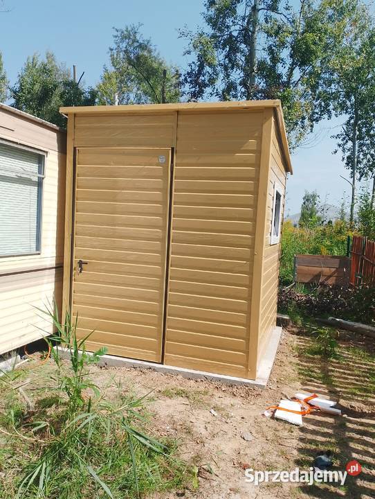 Brązowy Garaż Blaszany Blaszak Schowek Hala Golub-Dobrzyń sprzedam