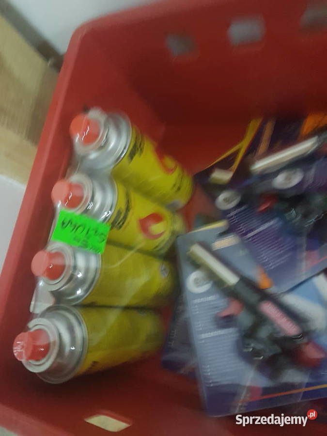 Palnik gazowy z zapalarką na butlę turystyczną Głogowa