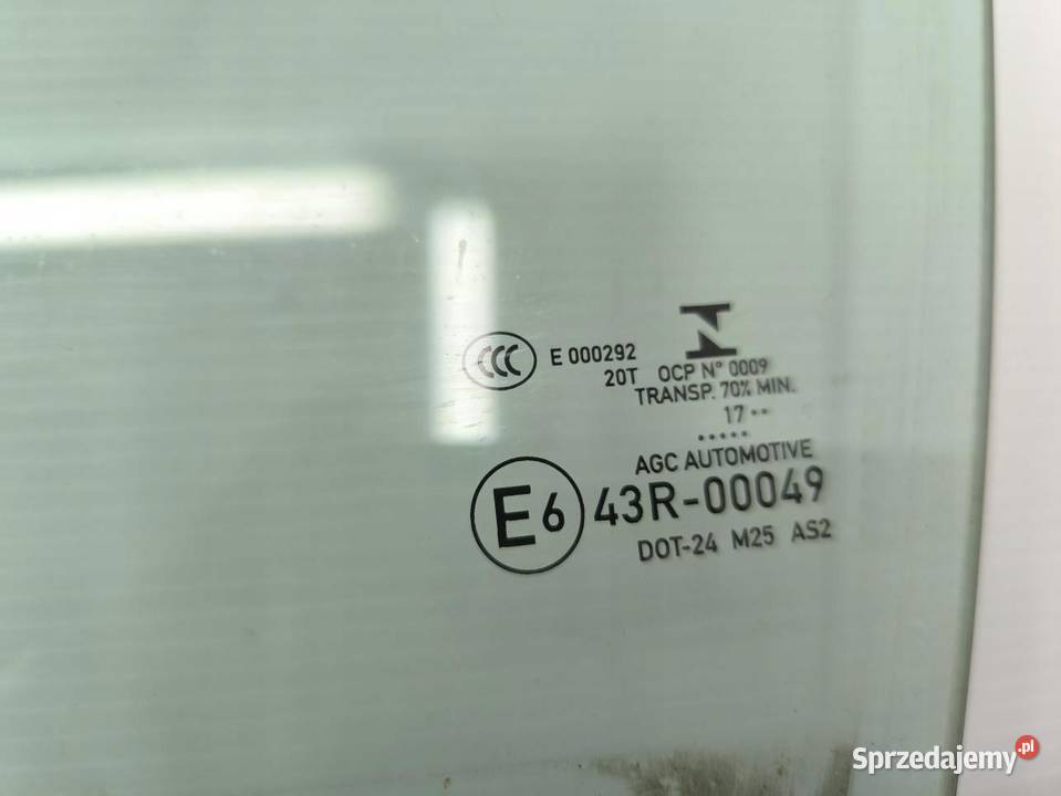 SZYBA DRZWI LEWY PRZÓD 17R PEUGEOT 5008 II sprzedam