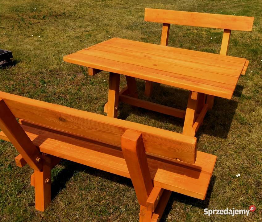 Meble ogrodowe sosna wielkopolskie Szamotuły