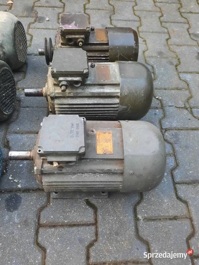 Silnik elektryczny 075 kw 710 obr silniki Poznachowice Dolne