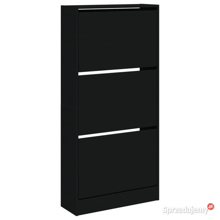 Szafka na buty czarna 60x21x1255 materiał mazowieckie Warszawa sprzedam