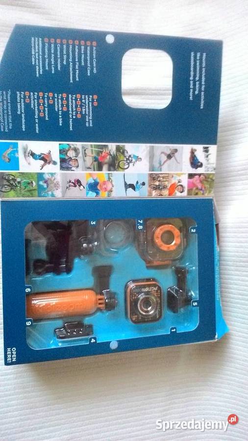 2 sztuki Kamera Sportowa Full HD