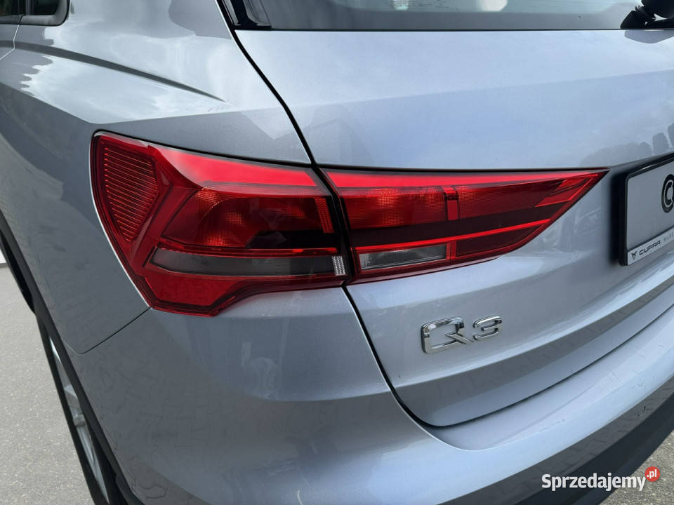 Audi Q3 VAT 23 35TDI 150 Stronic 2021 r salon I asystent pasa ruchu Q3 małopolskie Myślenice