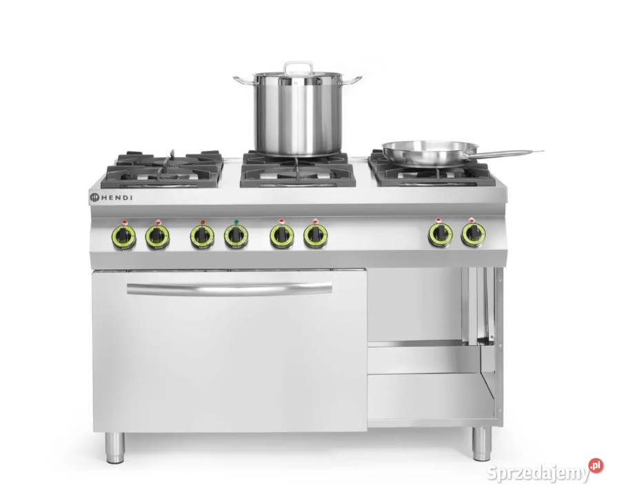 Nowa Kuchnia gazowa 6palnikowa z piekarnikiem Gastronomia Ostrów Wielkopolski