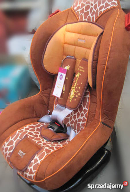 Fotelik samochodowy Zebra żyrafka 925 Nowy