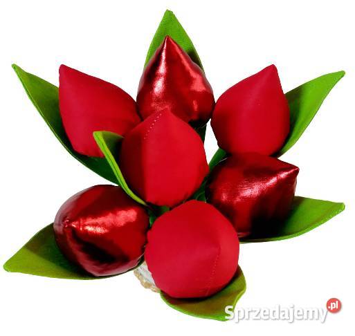 Tulipany szyte 7 glamour MIX duży wybór kolorów