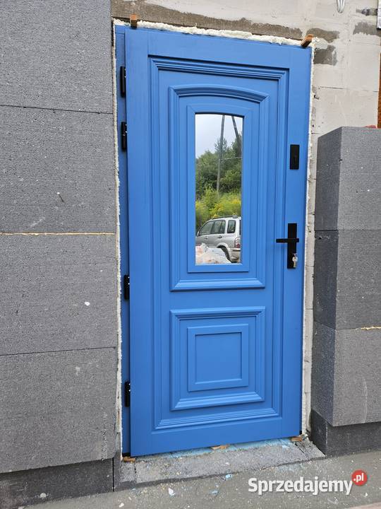 WEJŚCIOWE DRZWI DREWNIANE DARMOWY TRANSPORT NA Łódź