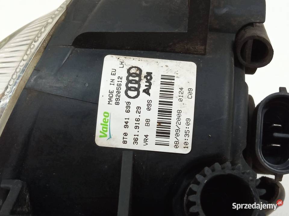 HALOGEN PRZÓD LEWY PRAWY KPL 8T0941700E