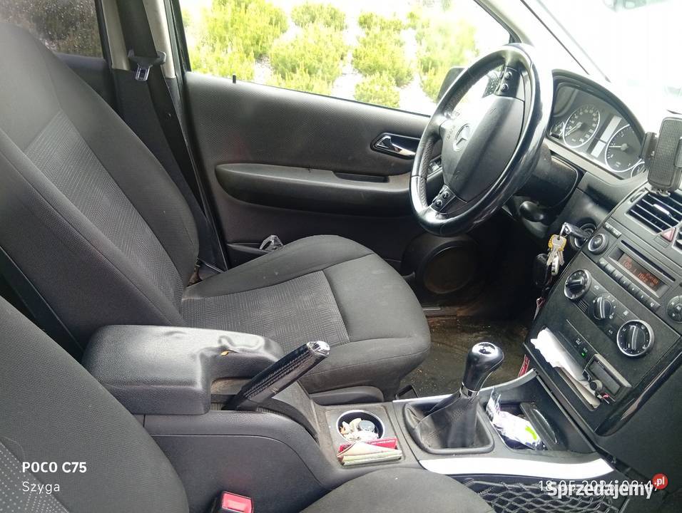 Mercedes a klasa W 169 benzyna 15 GAZ LPG 2009 Hatchback Szygówek