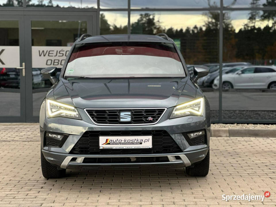 Seat Ateca LED Virtual Kamera Alkantara Łopatki klimatyzacja Kąty Opolskie