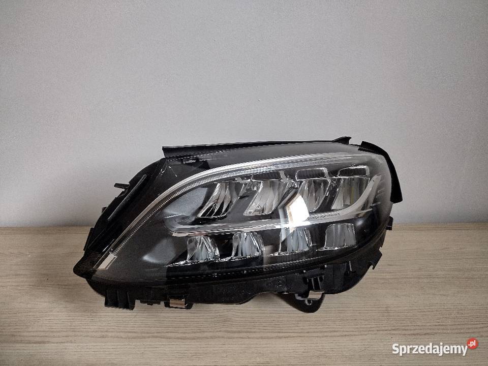 Lampa Reflektor lewy przód Mercedes C klasa W205 osobowe Lampy przednie Kłodzko