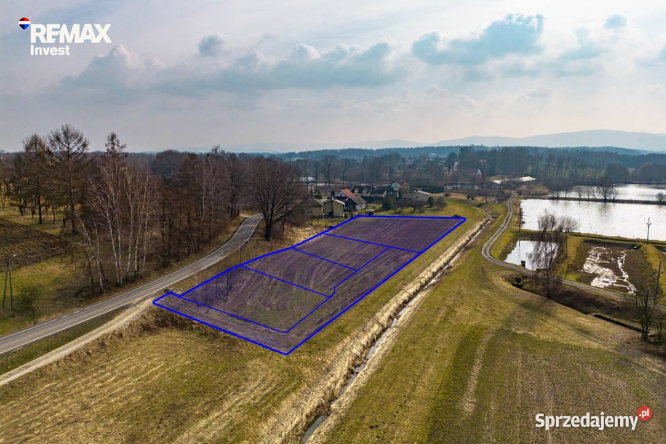 Malec działka budowlana 1113m2 małopolskie Małec sprzedam
