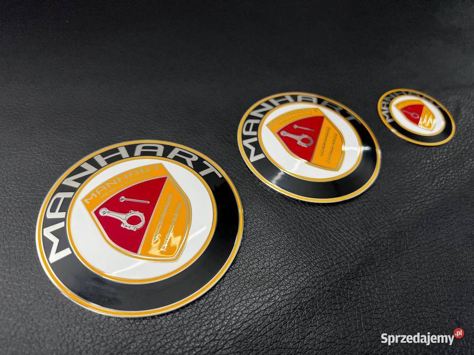 Zestaw logo Manhart BMW 3 Chełm