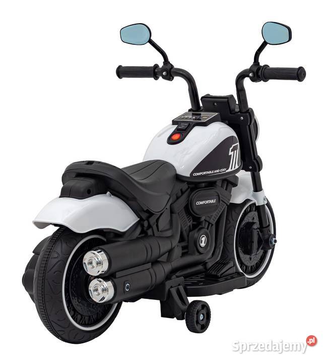 Motorek Chopper FASTER na akumulator dzieci Pojazdy elektryczne i spalinowe Łopuszno