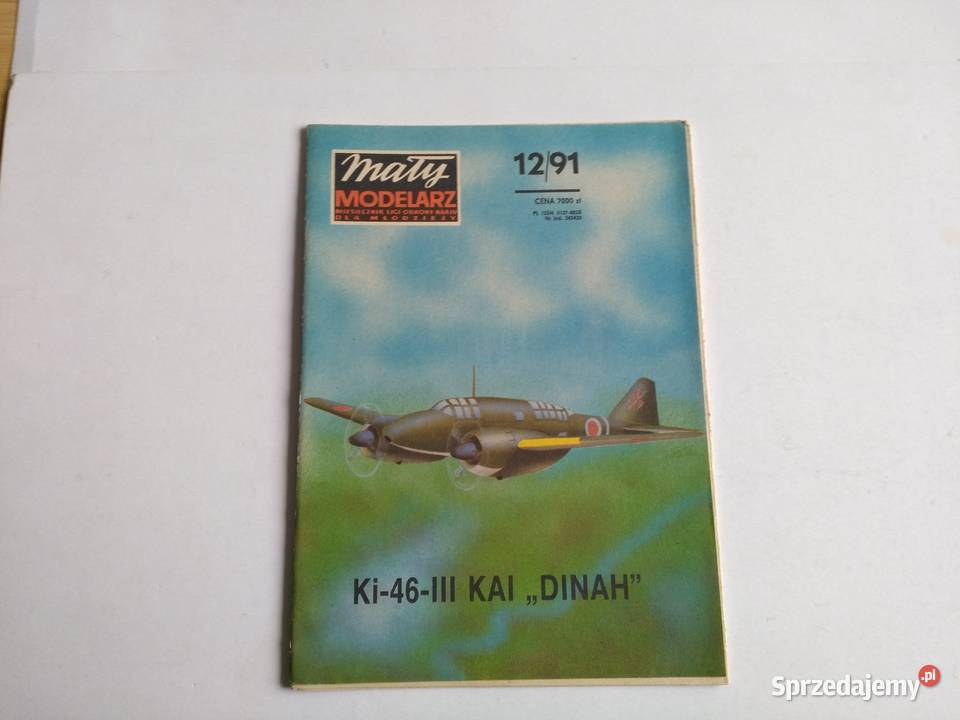 Mały Modelarz 121991 Ki46III Kai Dinah Dąbrowa Górnicza