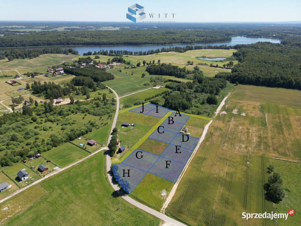 sprzedaży gruntu 1013m2 Dziśnity 1013m2