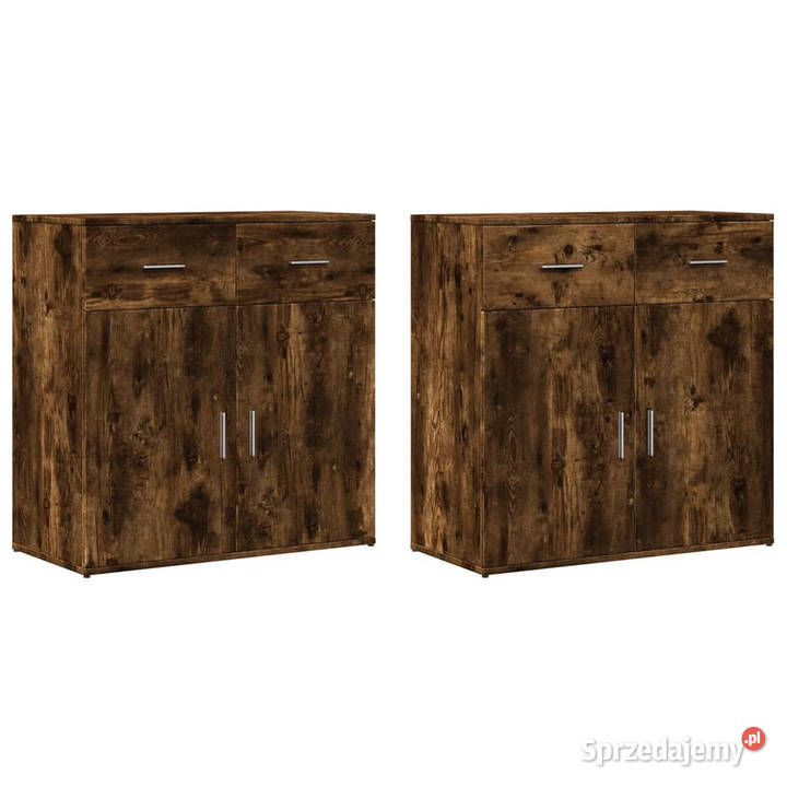 Szafki 2 przydymiony dąb 79x38x80 WM3276620 Warszawa