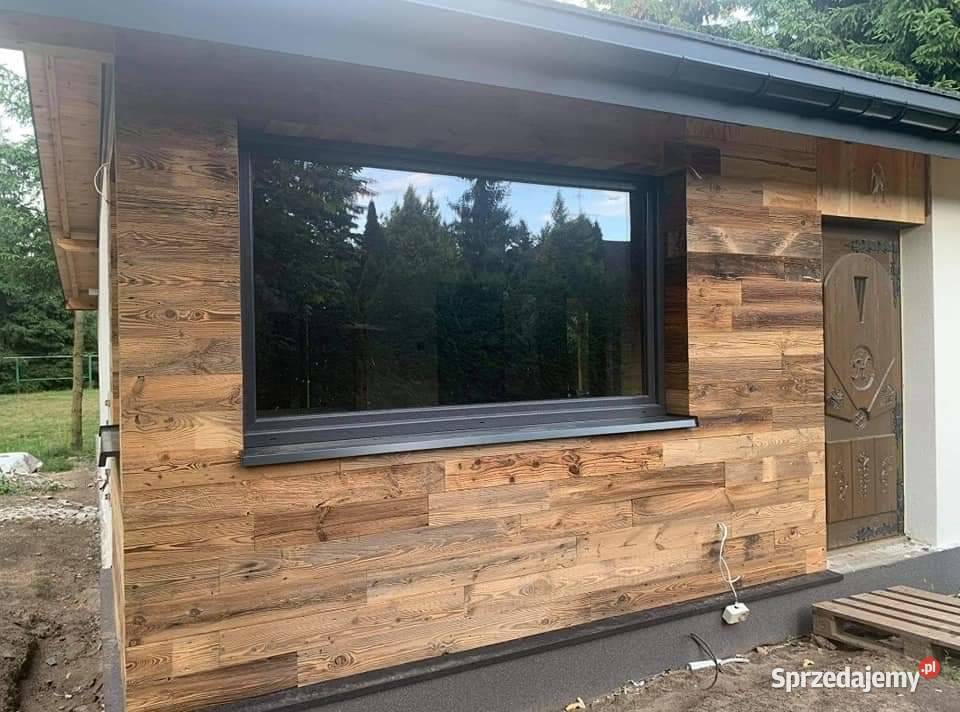 Stare drewno deski rustykalne na ścianę z Grudziądz