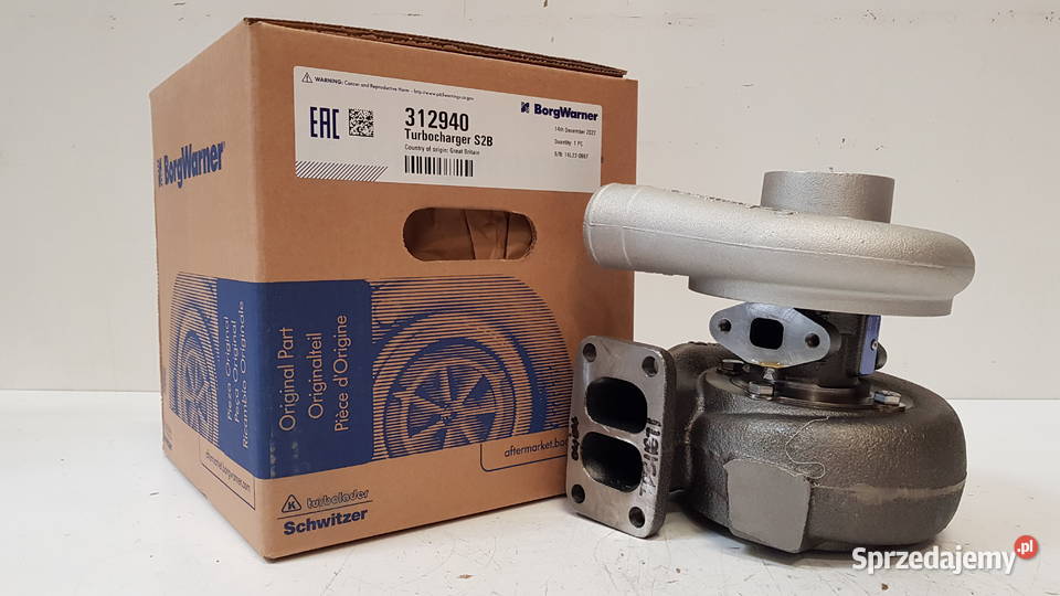 Nowa turbosprężarka SCHWITZER 312940 312507 Siedlce sprzedam