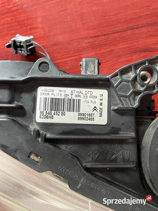 Lampy przednie Citroen C5 III prawa i lewa Morąg sprzedam