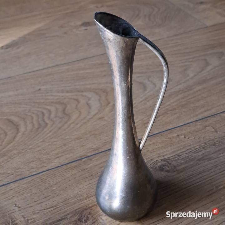 Wyjątkowa Metalowy dzbanekwazon vintage 18 Wrocław sprzedam