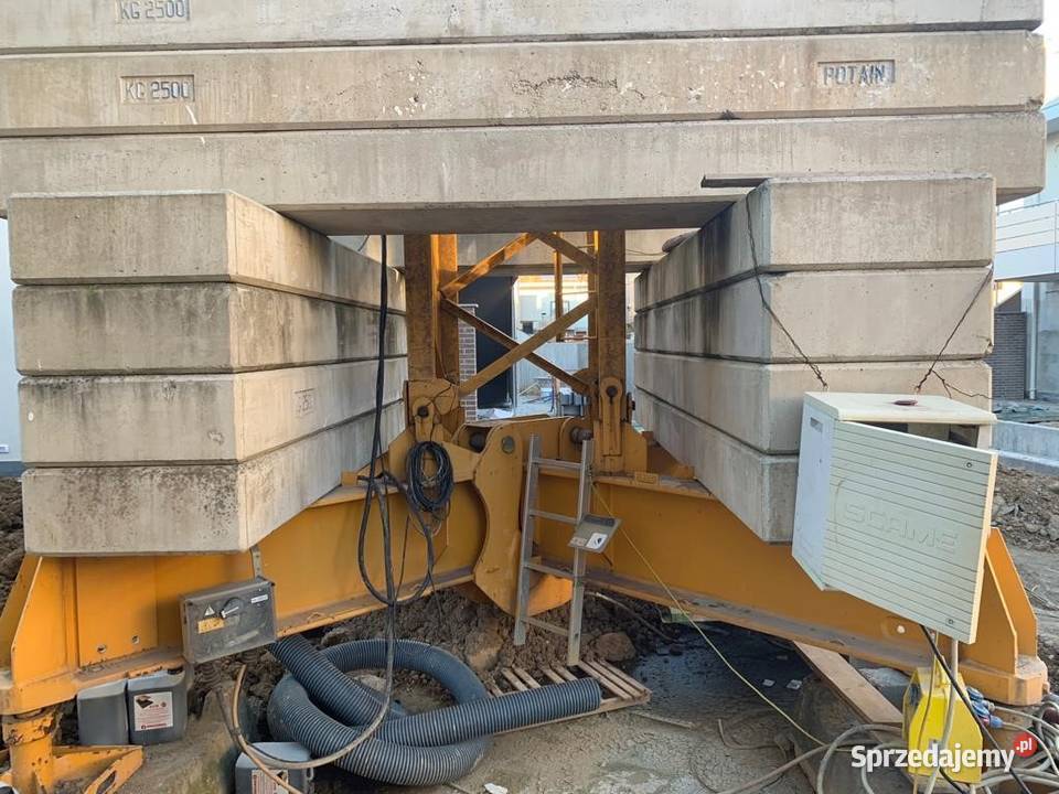 Żuraw wieżowy górno obrotowy Potain MCT88 2011 pełny VAT dolnośląskie Ligota Piękna