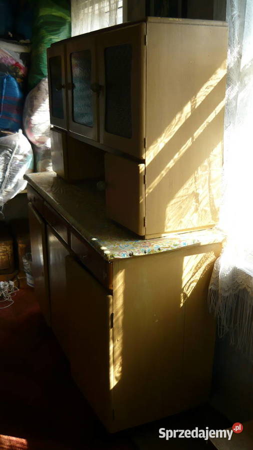 Kredens kuchenny stary drewniany Sokółka