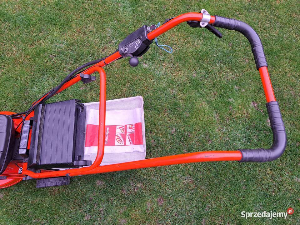 Kosiarka SABO rozrusznik elektryczny napęd kosz