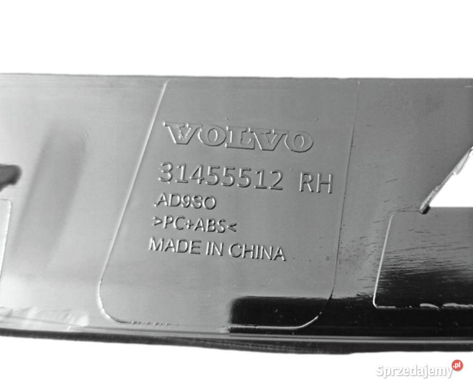 VOLVO S60 III V60 II prawa listwa kratki chrom Gadgety motoryzacyjne Bielany Wrocławskie sprzedam