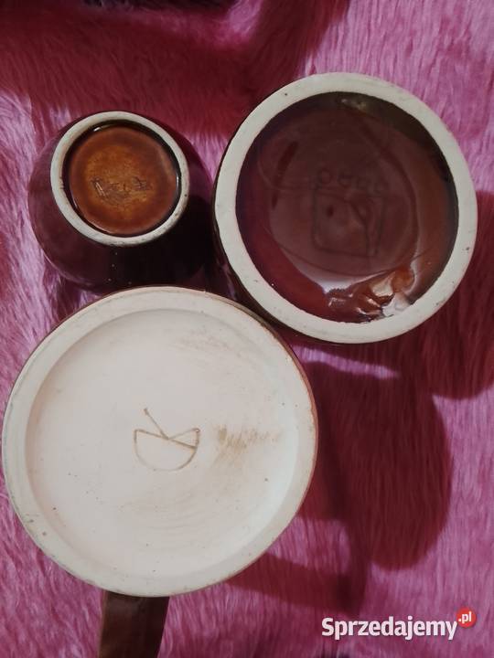 3x KuflewazonJeźdźcy na koniach duże porcelit Świdnik sprzedam
