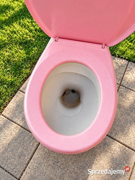 WC kompakt KOŁO miska WC ze spłuczką i różową Łańcut sprzedam