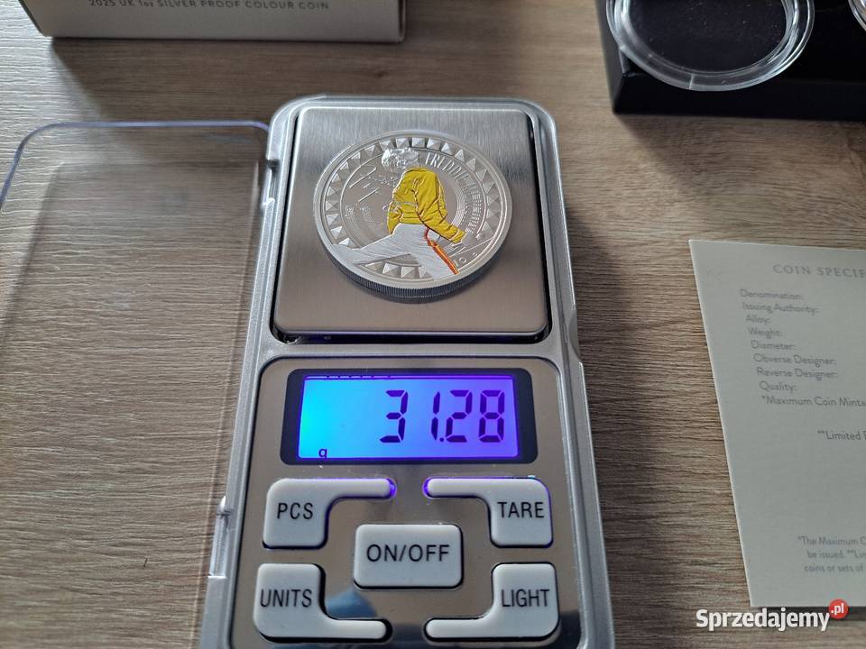 Moneta Kolekcjonerska Freddie Mercury Kolorowa Radom