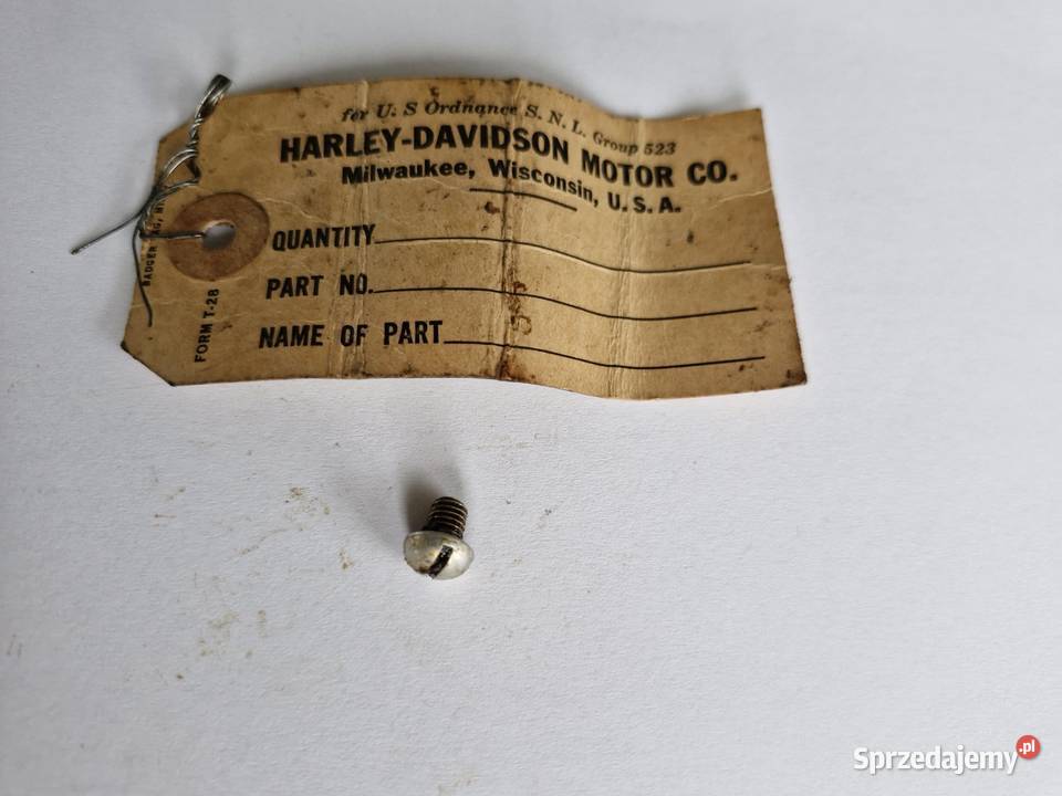 Harley WLA WLC śruba terminala lampie Pozostałe