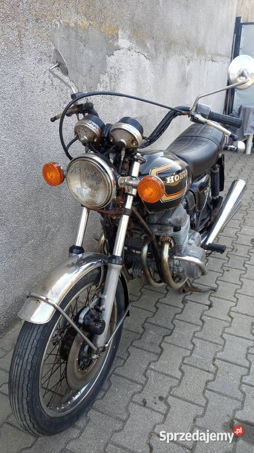 Honda CB 750 k7 motobazarprl uszkodzony