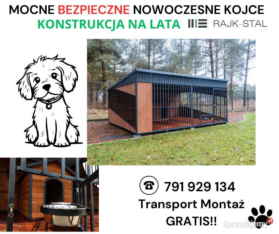 Kojec Psa Psów z WZMOCNIENIEMPodłoga drewniana Konin