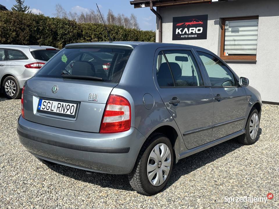 Skoda Fabia srebrny Paniówki