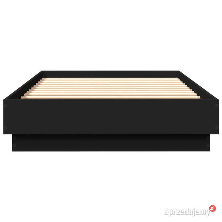 Rama łóżka z oświetleniem LED czarna 100x200 sprzedam