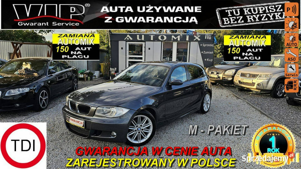 BMW 118 SPRZEDANY MPakiet 20 Diesel Super Stan Świdnica