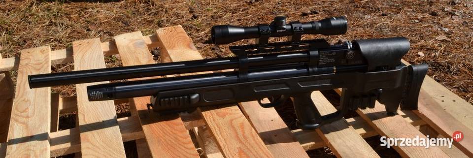 Wiatrówka PCP Hatsan Gladius tłumik QE 635 mm Trzcianka