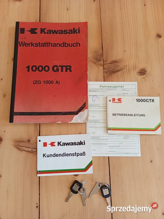 Kawasaki GTR 1000 pierwszego właściciela Jelenia Góra