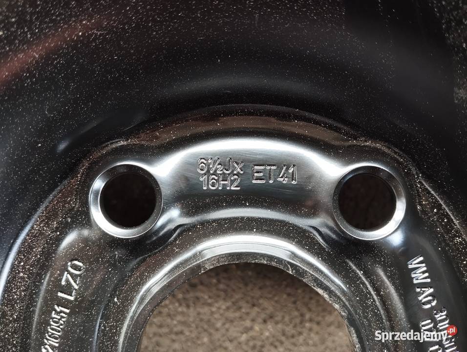 Felga Vw 16 5x112 65J ET41 571mm 3Q0601027C nowa Kamieniec