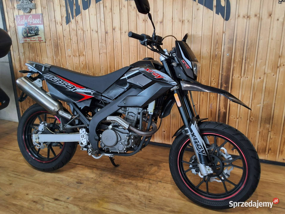 Masai Inny Przepiękny MASAI XRAY 125 SUPERMOTO Bicz
