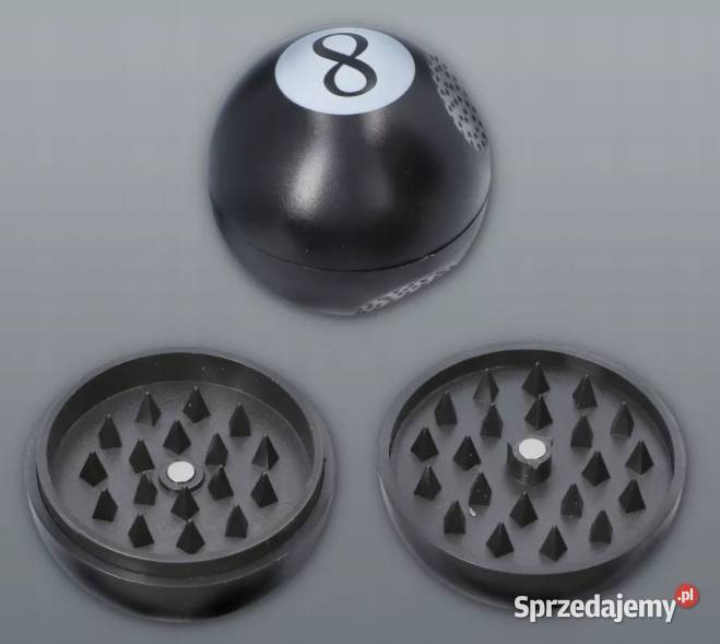 Młynek Do Tytoniu Metalowy Czarnej Bili