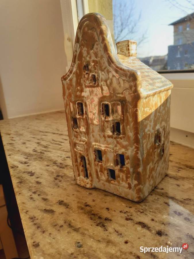 lampion domek ceramiczny Gdańsk