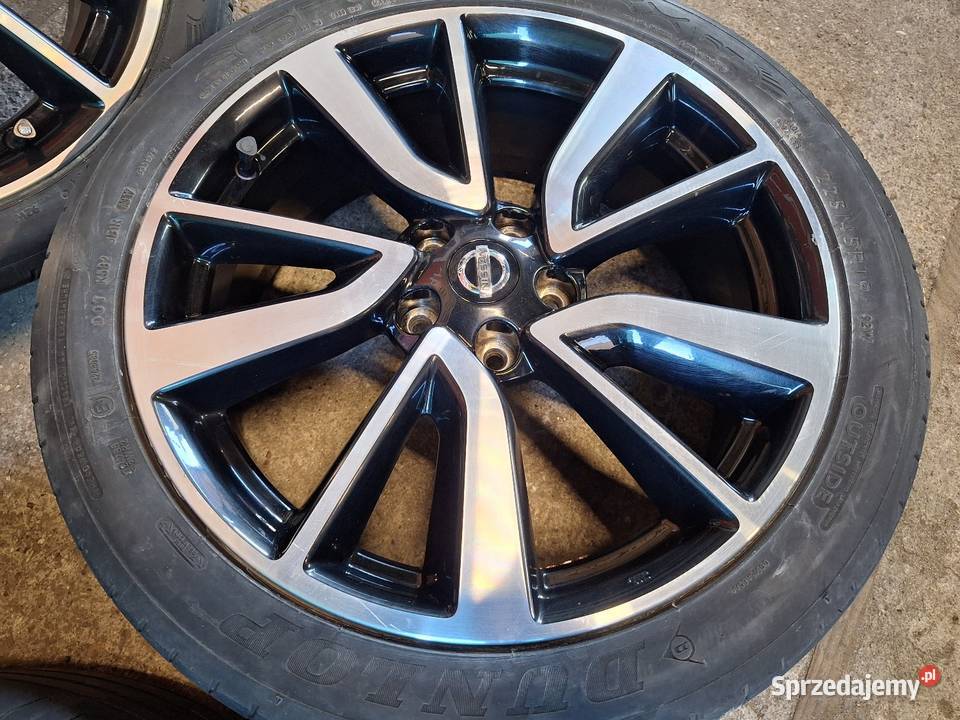 Alufelgi 5x1143 19 ET40 NISSAN Qashqai J11 aluminiowe