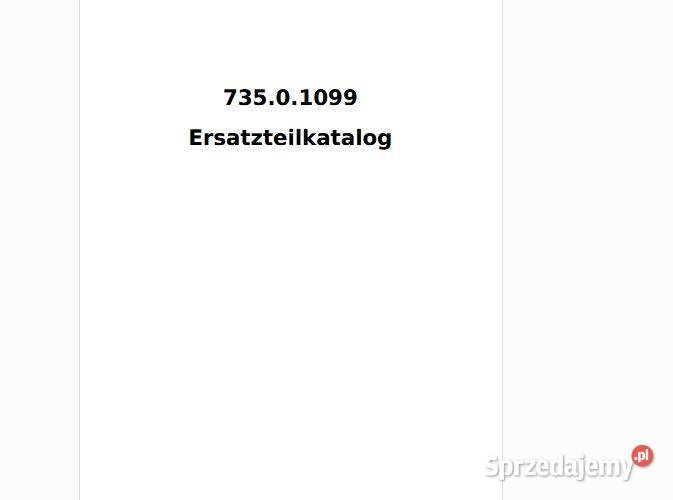 Sennebogen 735 835E instrukcja obsługi katalog