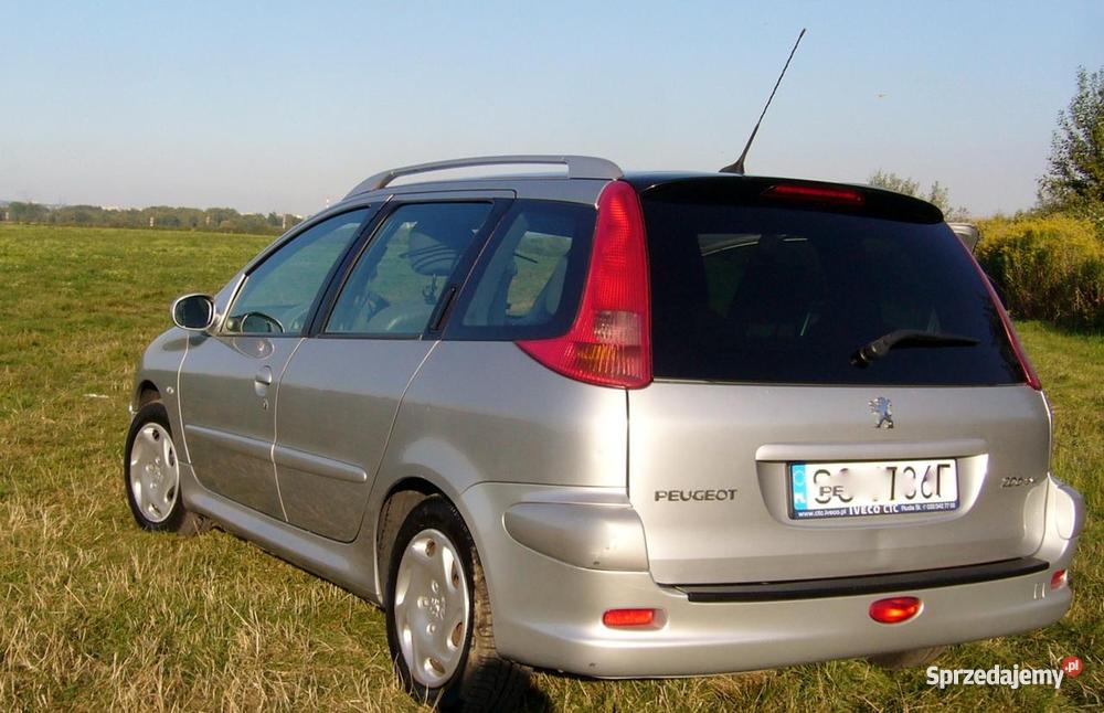 PEUGEOT 206 SW KOMBI SREBRNY METALIK elektryczne szyby Gliwice