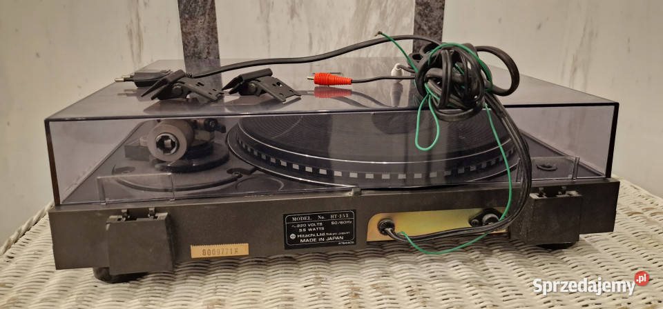 Hitachi HT353 QUARTZ LOCK gramofon 353 Audio Międzychód