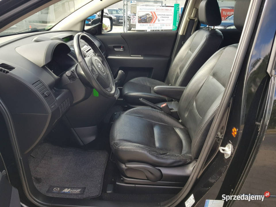 Mazda 5 20 Benzyna 7 Osobowy Klimatronik Skóry elektryczne lusterka sprzedam